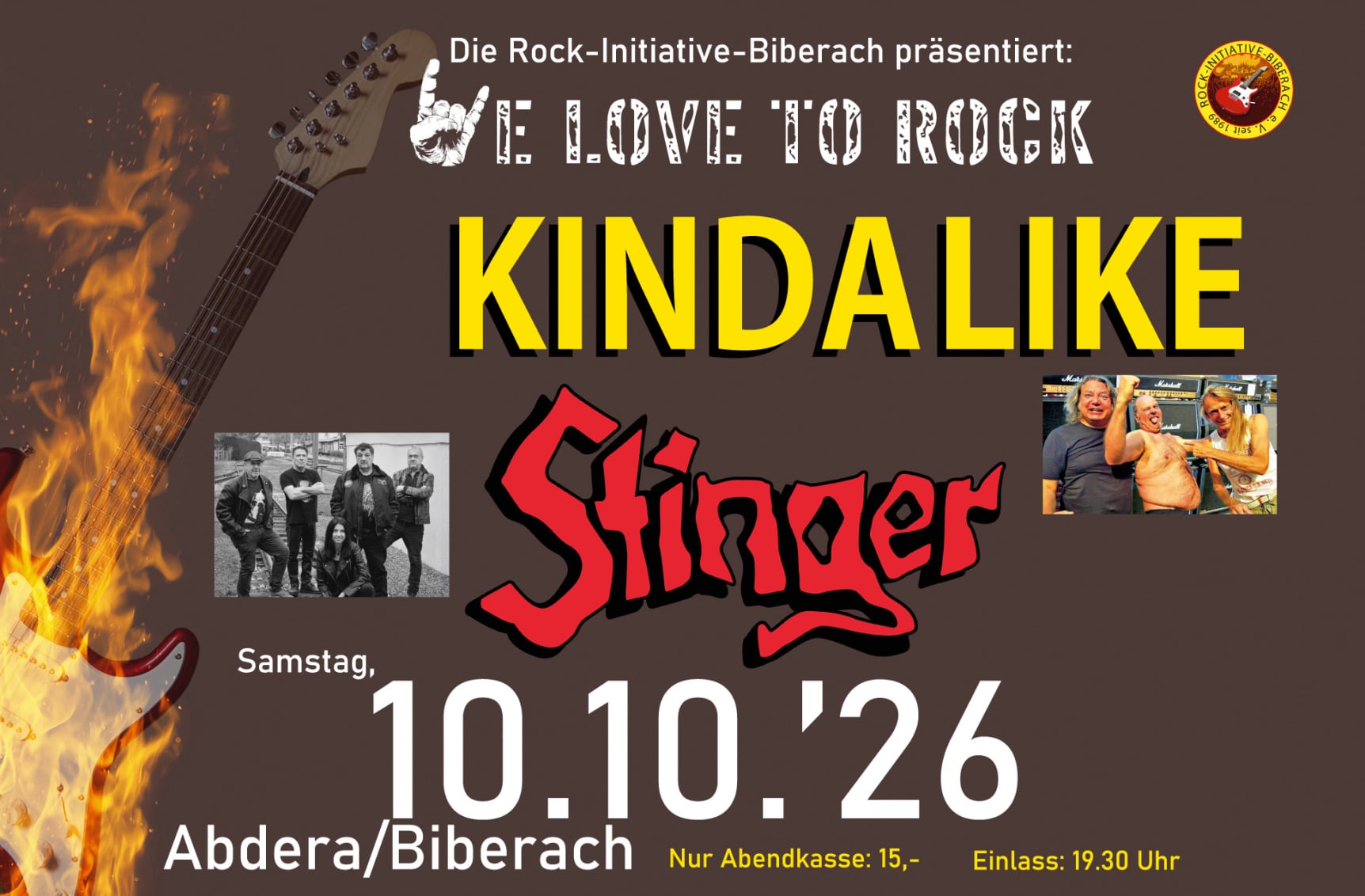 Rockkonzert Oktober 2026